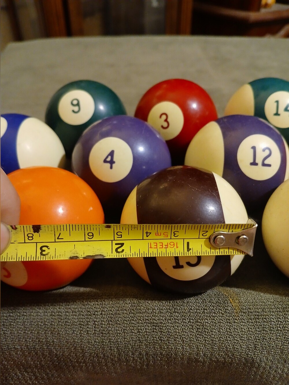 Assorted Pool Billiard Balls Set - Multicolor - Picture 4 of 4